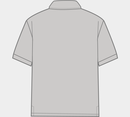 Male polo T-shirt by LYVIT ORIGINALS, featuring a classic fit, collar, and short sleeves, displayed on a neutral background.