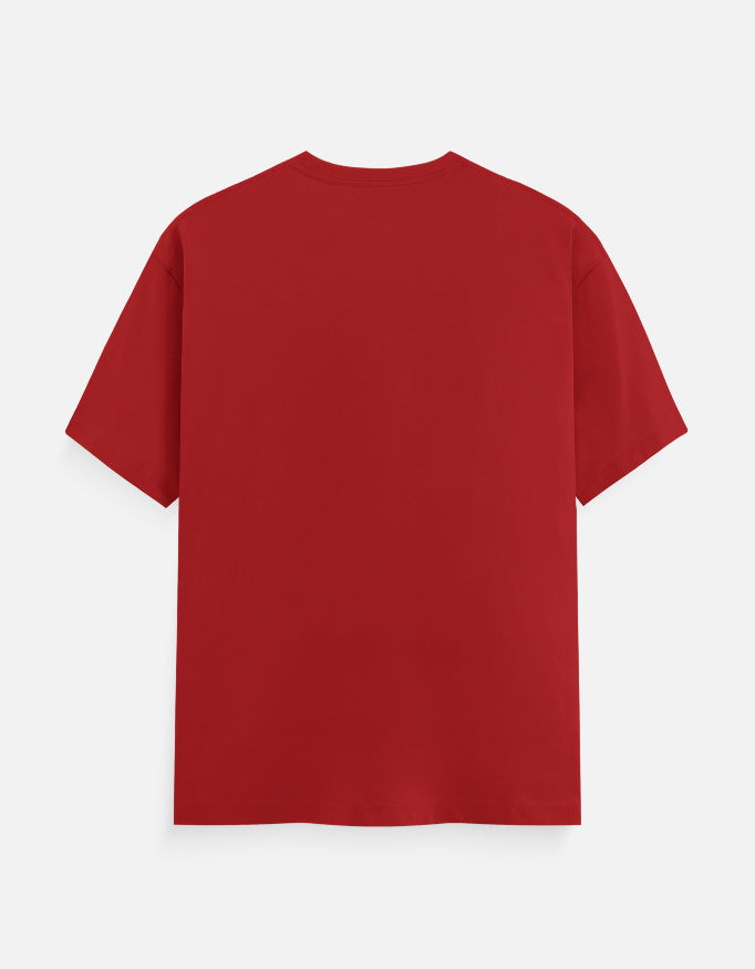 Back view of LYVIT ORIGINALS unisex classic crew T-shirt in a neutral color, showing the simple crew neckline and relaxed fit.