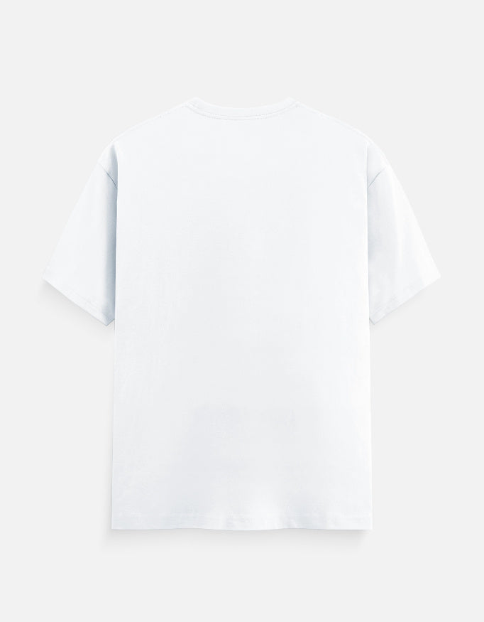 Back view of LYVIT ORIGINALS classic crew T-shirt in soft cotton, showing the simple, relaxed fit and crew neckline.