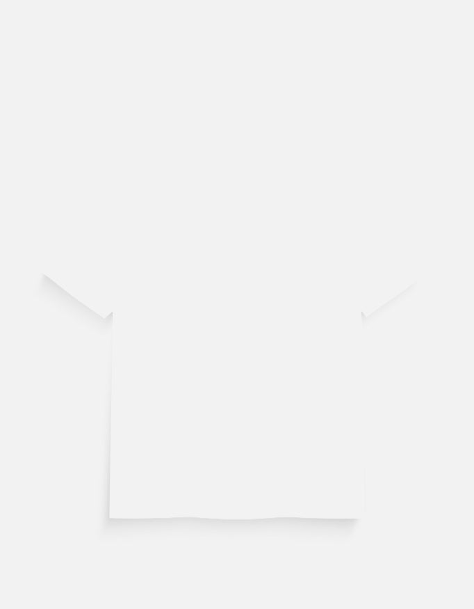 Back view of LYVIT ORIGINALS unisex classic crew T-shirt in a simple, timeless design with a crew neck and short sleeves.
