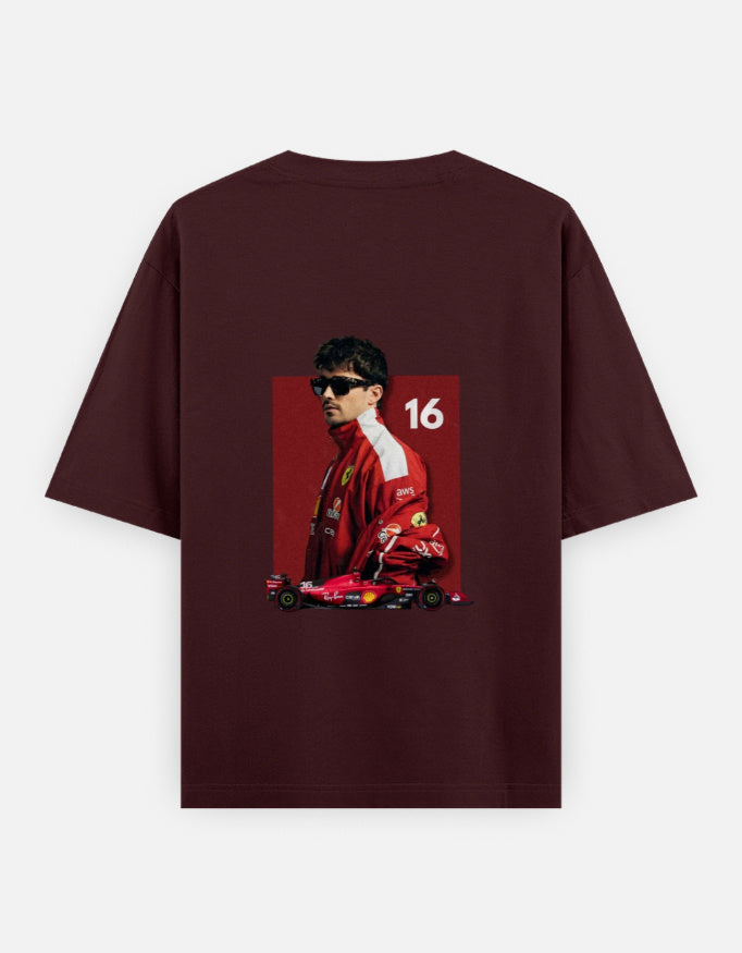 Back view of LYVIT ORIGINALS oversized classic T-shirt in soft fabric with relaxed fit and short sleeves.