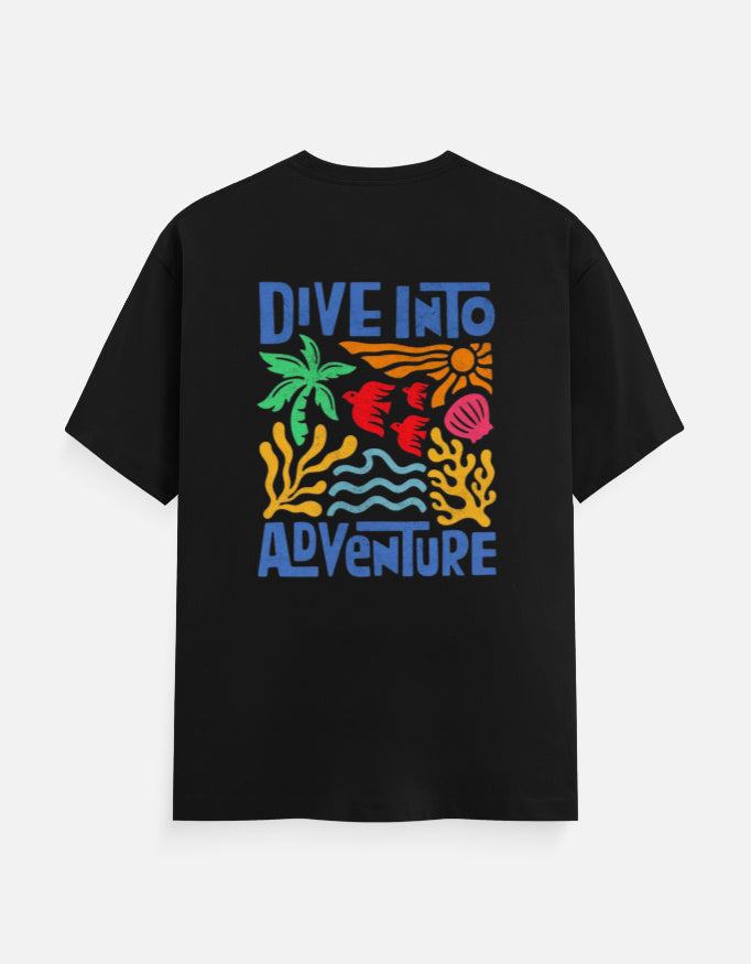 Back view of LYVIT ORIGINALS unisex classic crew T-shirt in a casual fit, showing the plain back design and soft fabric.