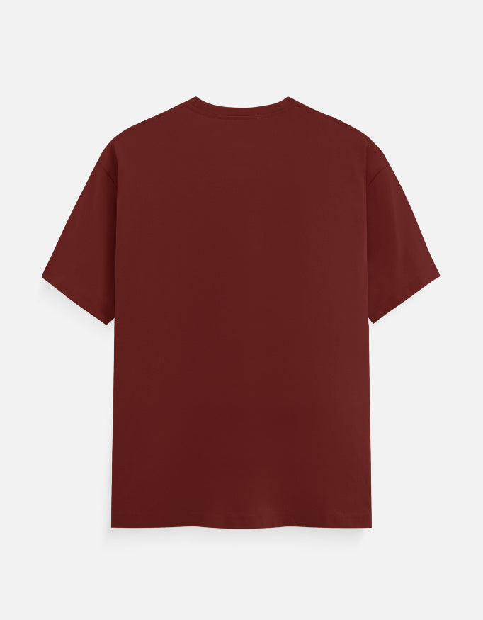 Back view of LYVIT ORIGINALS unisex classic crew T-shirt in a versatile design, showing the fit and fabric texture.