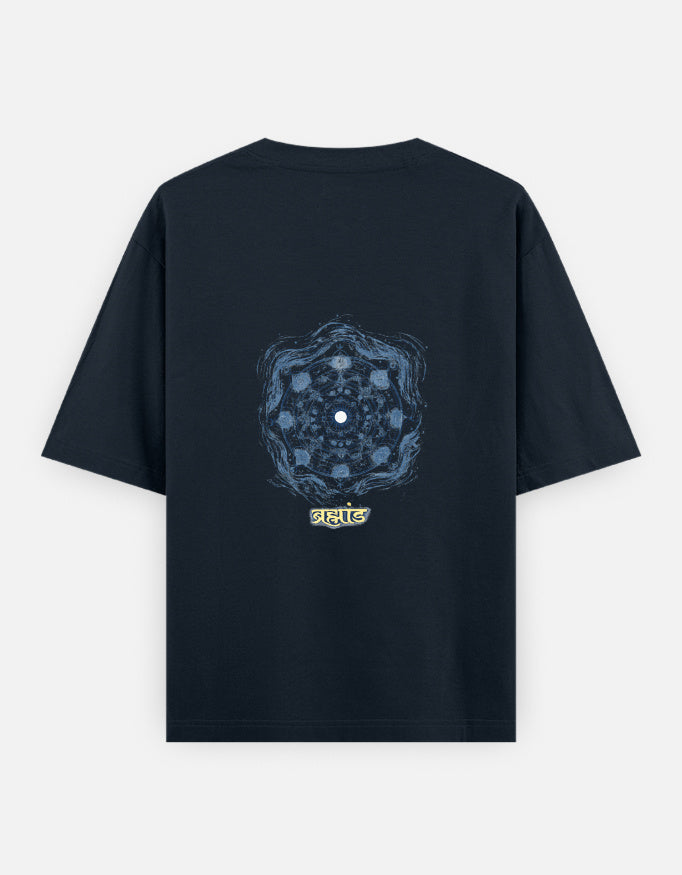 Back view of LYVIT Originals Gods & Glory T-shirt featuring a simple, stylish design on soft fabric.