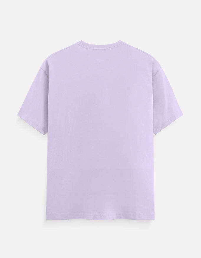 Back view of unisex LYVIT ORIGINALS classic crew T-shirt in soft fabric, showcasing relaxed fit and plain design.