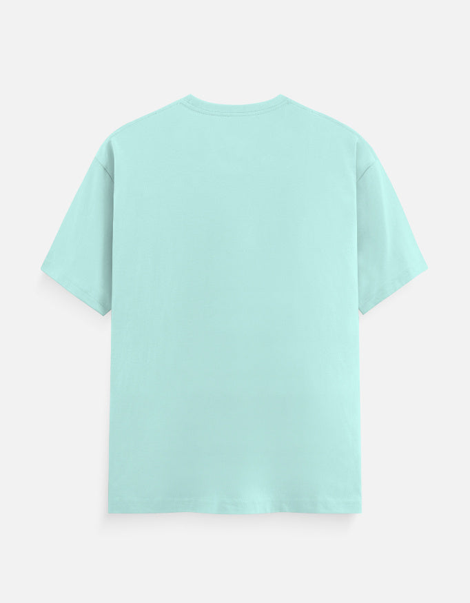 Back view of unisex classic crew T-shirt by LYVIT ORIGINALS, showing plain fabric and simple crew neckline design.