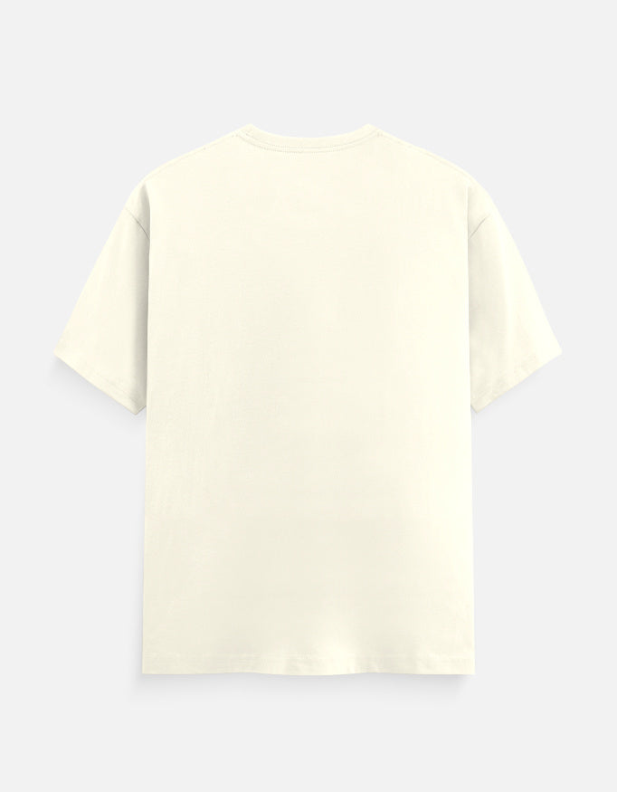 Back view of LYVIT ORIGINALS classic crew T-shirt in soft cotton, showing simple design and comfortable fit.