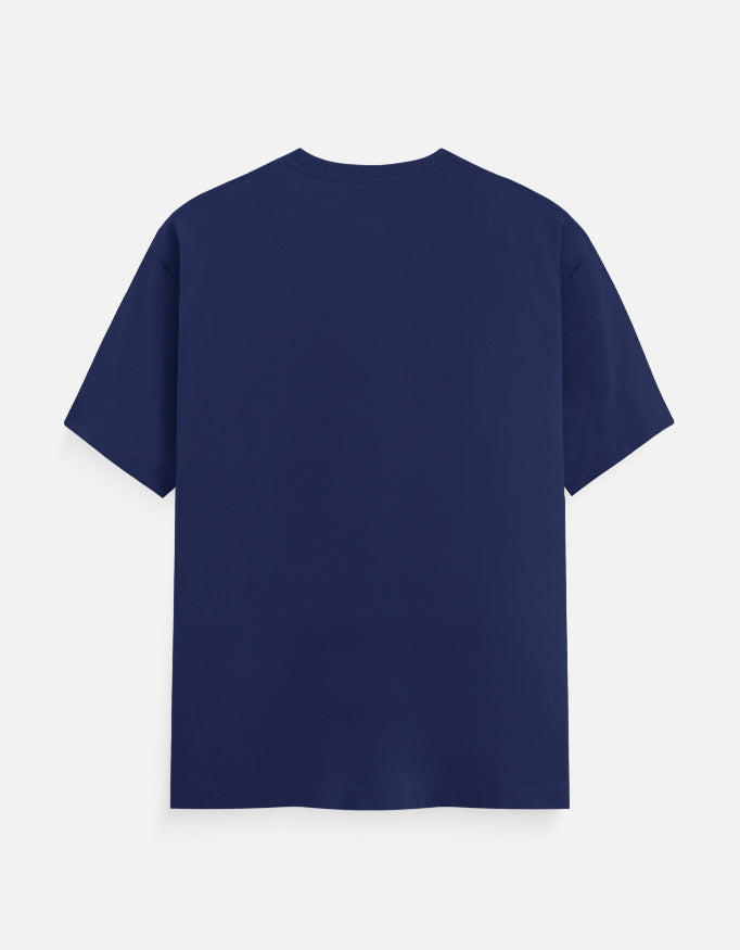 Back view of LYVIT ORIGINALS unisex classic crew T-shirt in a neutral color, showing the simple crew neck and relaxed fit.