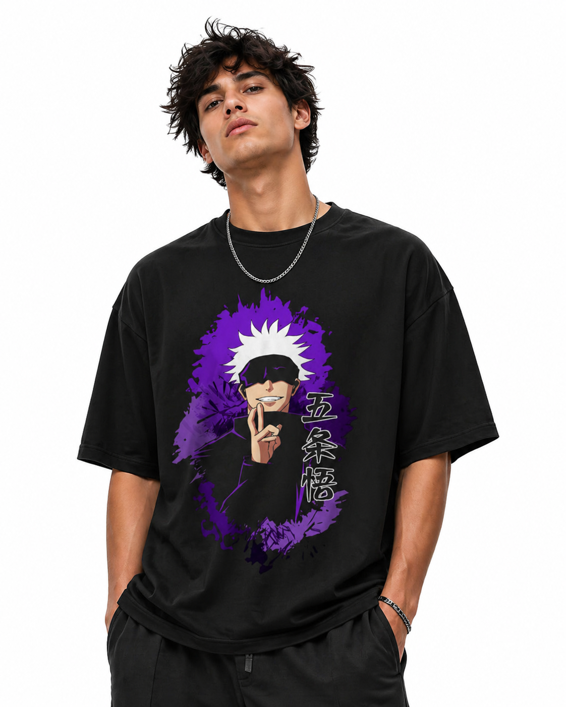 Unisex oversized terry cloth tee by LYVIT ORIGINALS, relaxed fit with soft textured fabric in a casual style.