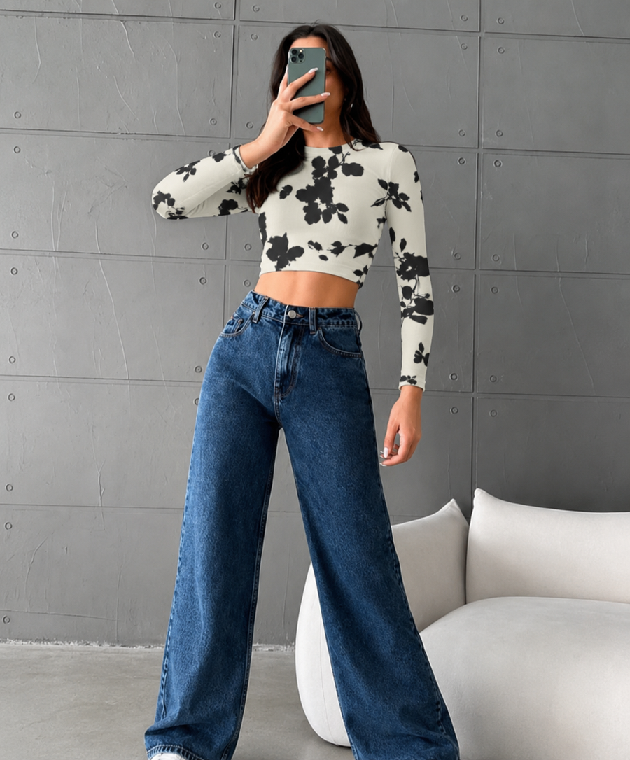 Full Sleeve Crop top