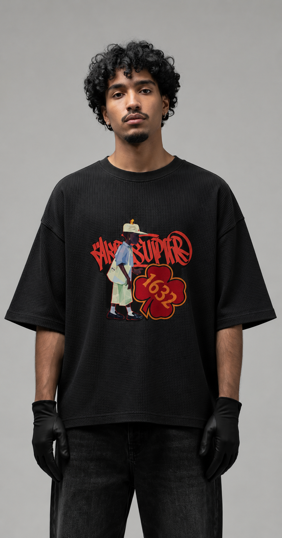 WAFFLE TEE