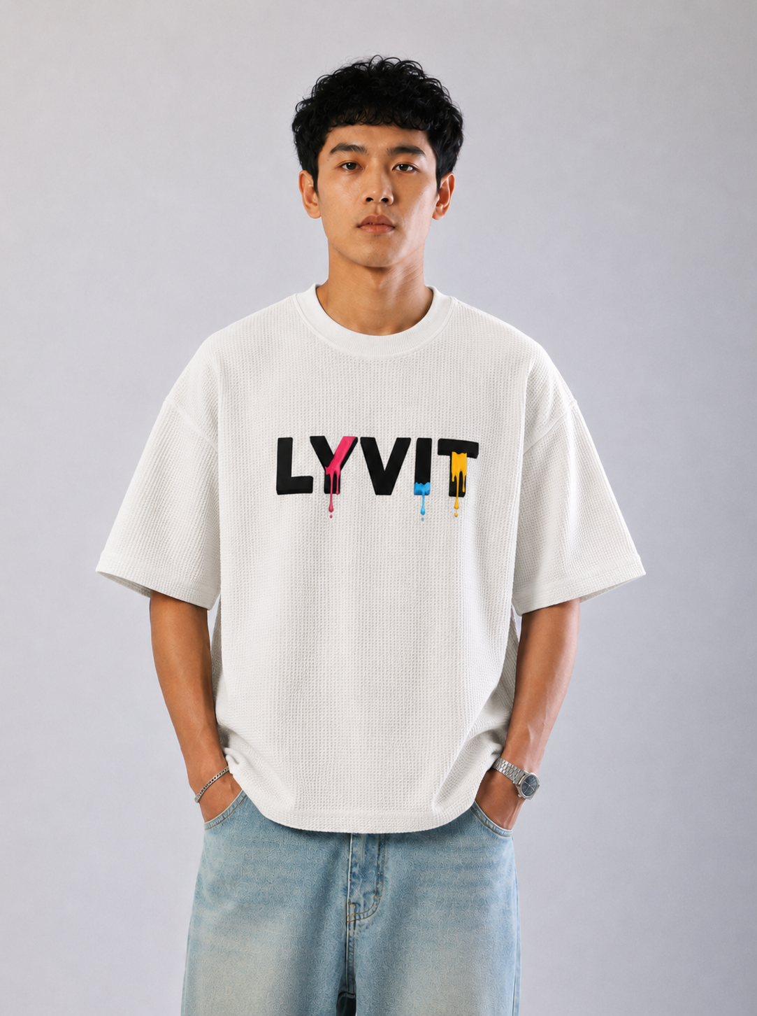 WAFFLE TEE