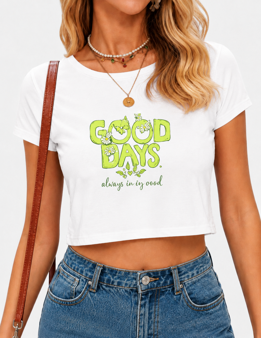 Lyvit Originals crop top featuring a stylish design, made from soft fabric, perfect for casual wear and trendy summer outfits.