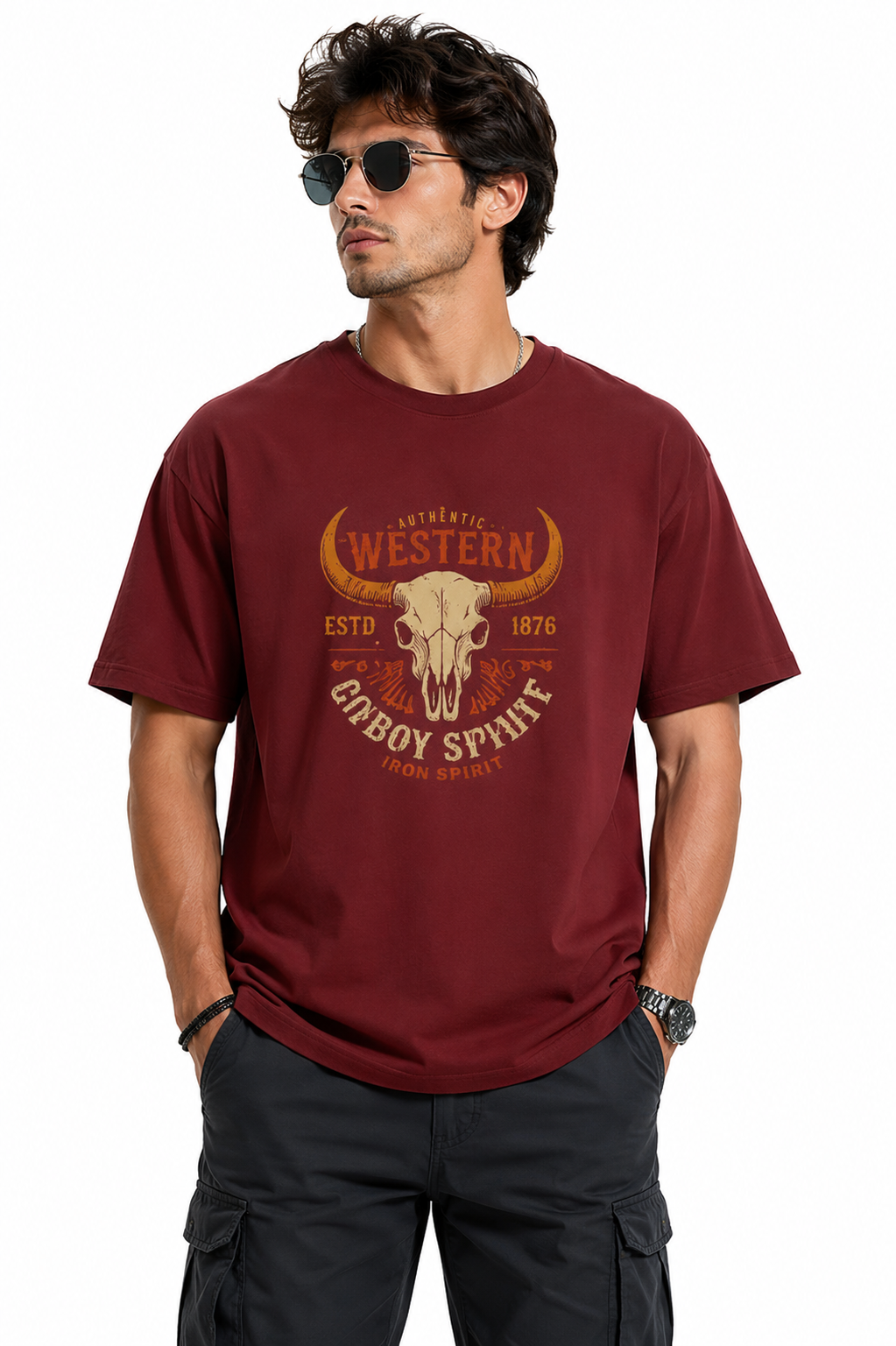 Unisex classic crew T-shirt by LYVIT ORIGINALS, featuring a comfortable fit and simple design in soft fabric.