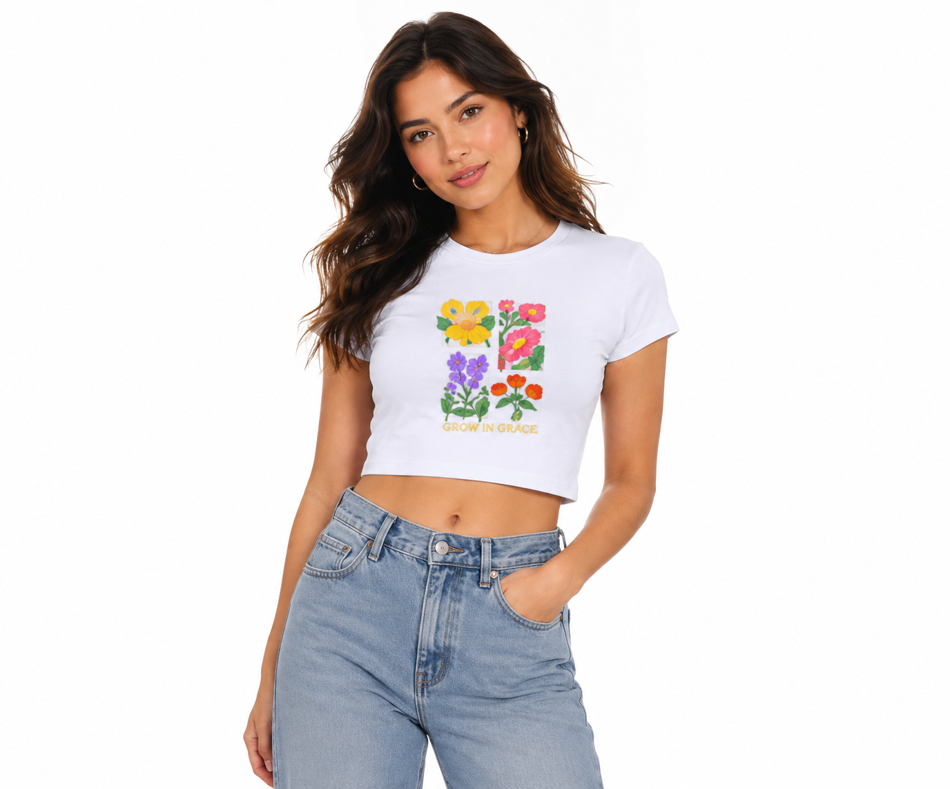 LYVIT ORIGINALS crop top, stylish sleeveless crop top with a fitted design, shown in a casual wear setting.