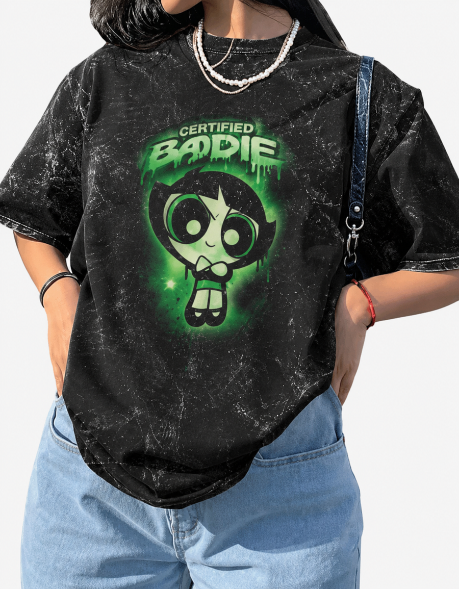 Acid Washed Oversized Tee