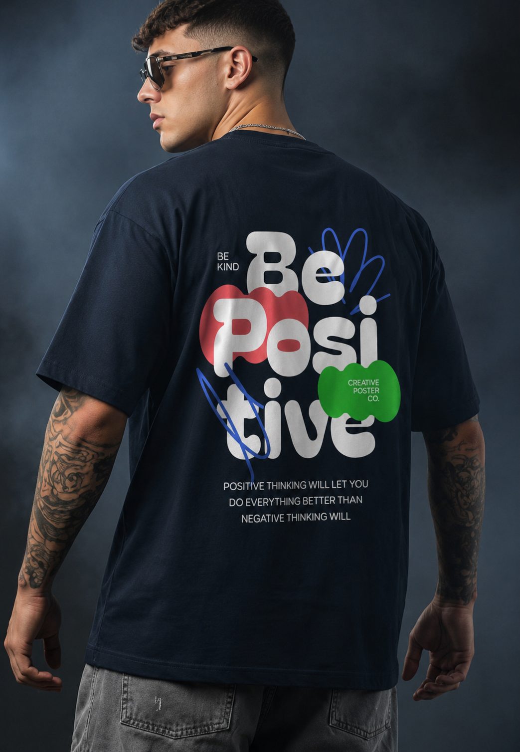 Unisex oversized classic T-shirt by LYVIT ORIGINALS featuring a relaxed fit and simple design, ideal for casual wear.