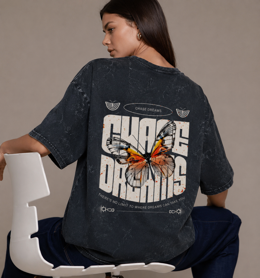 Acid Washed Oversized Tee