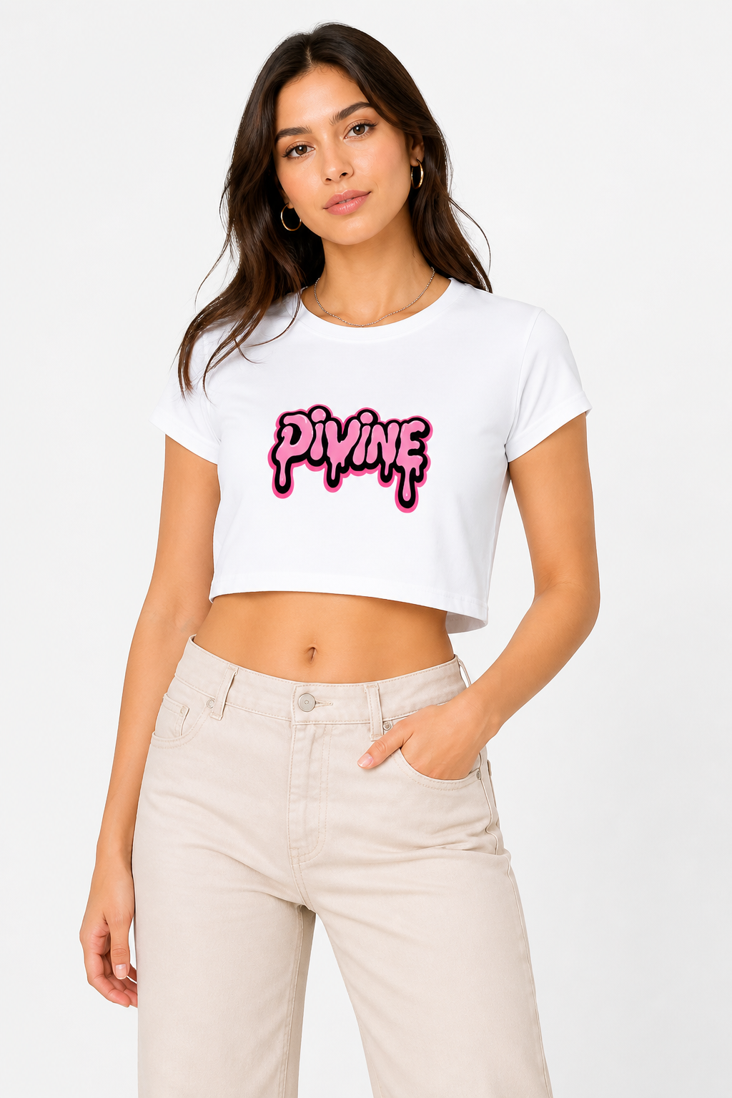 LYVIT ORIGINALS crop top, stylish sleeveless top with fitted design, shown in a neutral color, perfect for casual wear