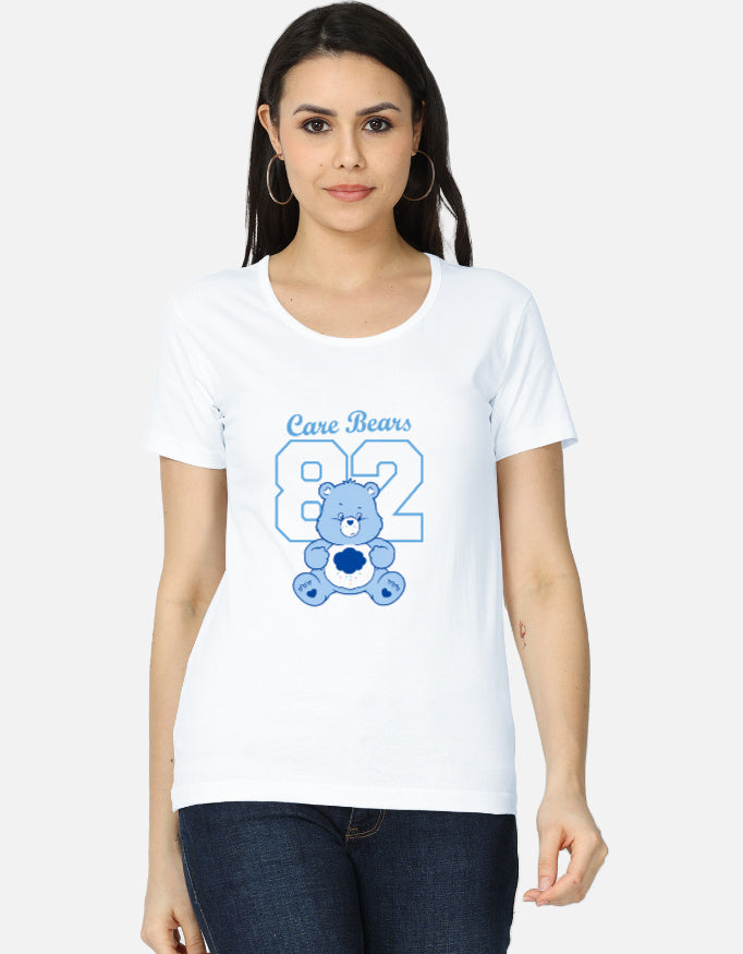 Women's classic T-shirt by LYVIT ORIGINALS, front view showing soft fabric and simple crew neckline.
