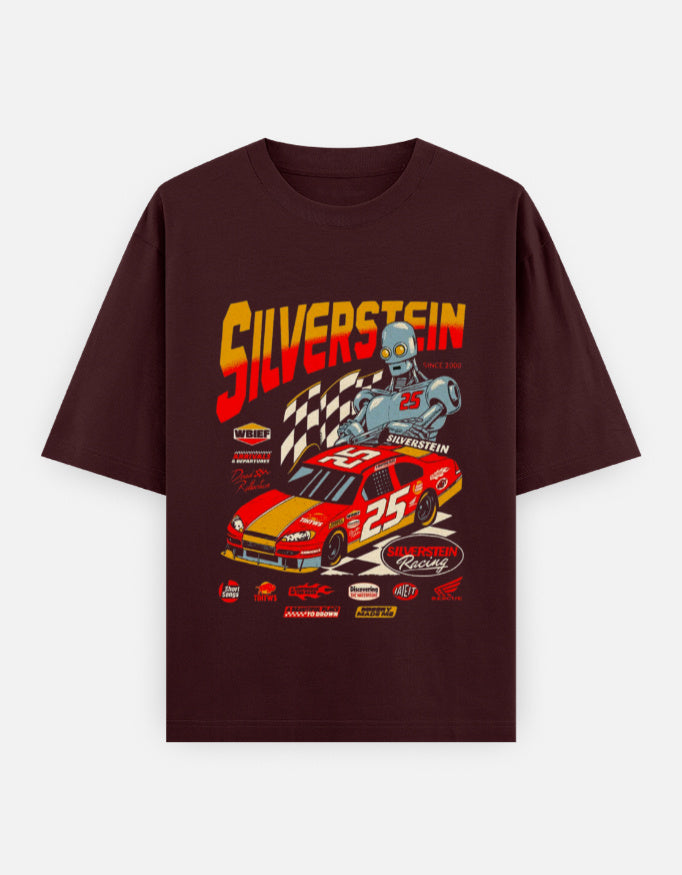 Unisex oversized classic T-shirt by LYVIT ORIGINALS, front view showing relaxed fit and simple design in soft fabric.