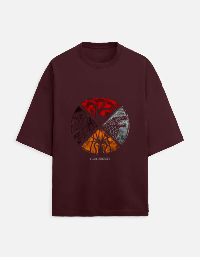 Unisex LYVIT ORIGINALS oversized terry cloth tee displayed from the front showing relaxed fit and casual style.