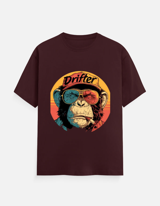 Unisex LYVIT ORIGINALS classic crew T-shirt in a neutral color, front view showing simple crew neckline and smooth fabric.