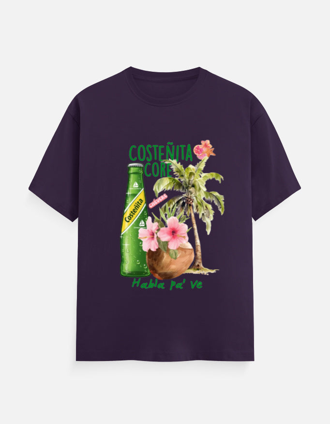 Front view of LYVIT ORIGINALS unisex classic crew T-shirt in a clean, simple design, made from soft, comfortable fabric.