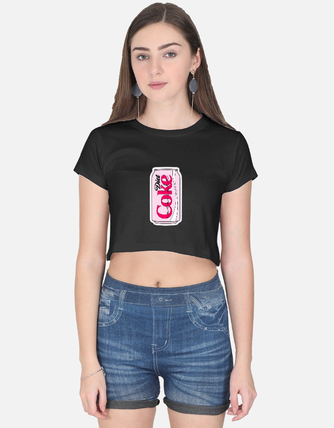 Lyvit Originals crop top featuring a stylish front view with a fitted design and modern neckline.