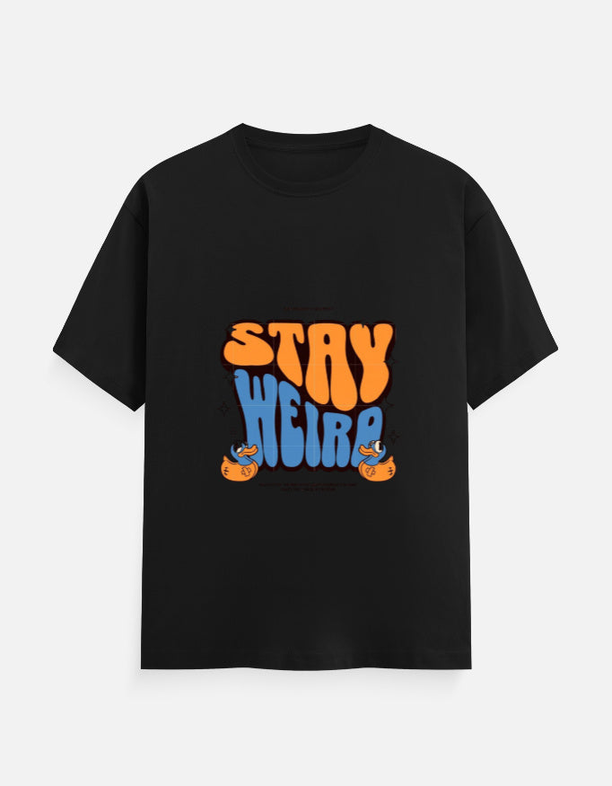 Unisex LYVIT ORIGINALS classic crew T-shirt in front view, soft cotton fabric, simple design, and short sleeves.