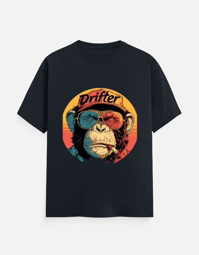 Unisex classic crew T-shirt by LYVIT ORIGINALS, front view showing plain white design and comfortable fit.