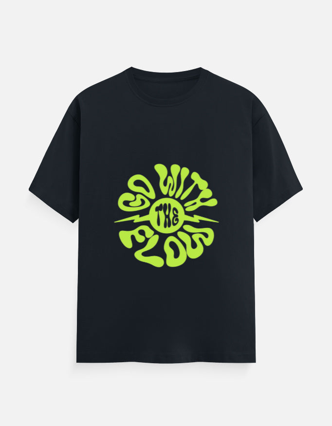 Front view of LYVIT ORIGINALS unisex classic crew T-shirt in a casual fit, showcasing the simple crew neckline and soft fabric.