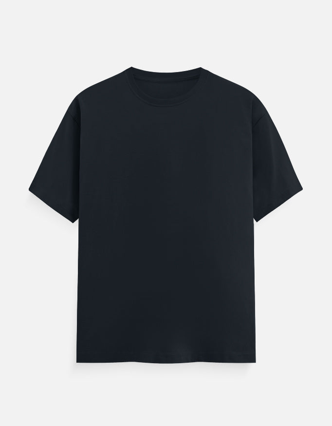 Front view of LYVIT ORIGINALS unisex classic crew T-shirt in a solid color, showcasing a simple crew neckline and relaxed fit.