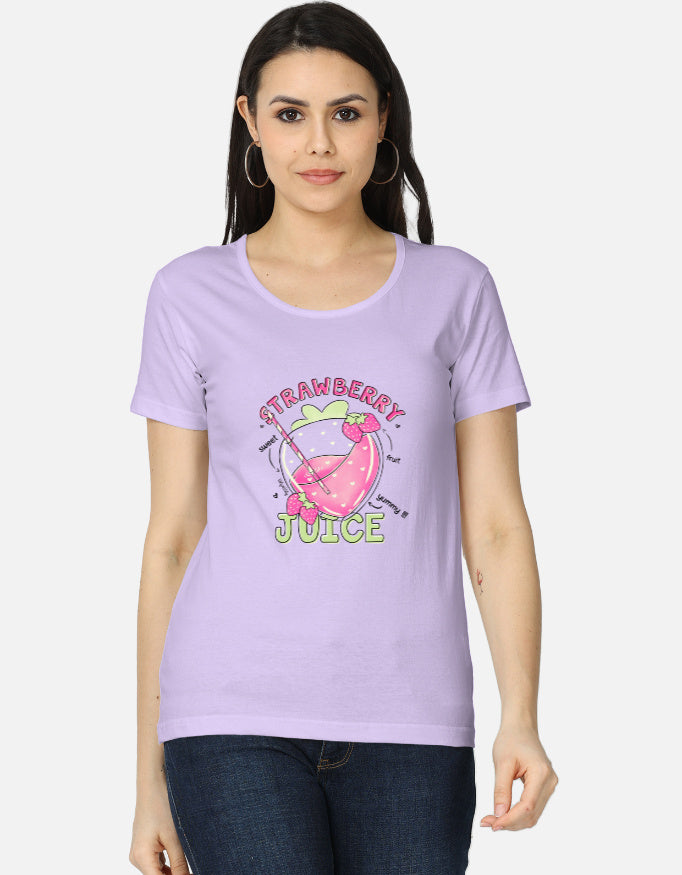 Women's classic LYVIT ORIGINALS T-shirt displayed from the front, featuring a simple, comfortable design in soft fabric.