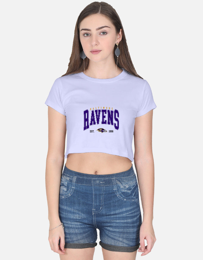 LYVIT ORIGINALS crop top shown from the front, featuring a fitted design and stylish neckline in a vibrant color.