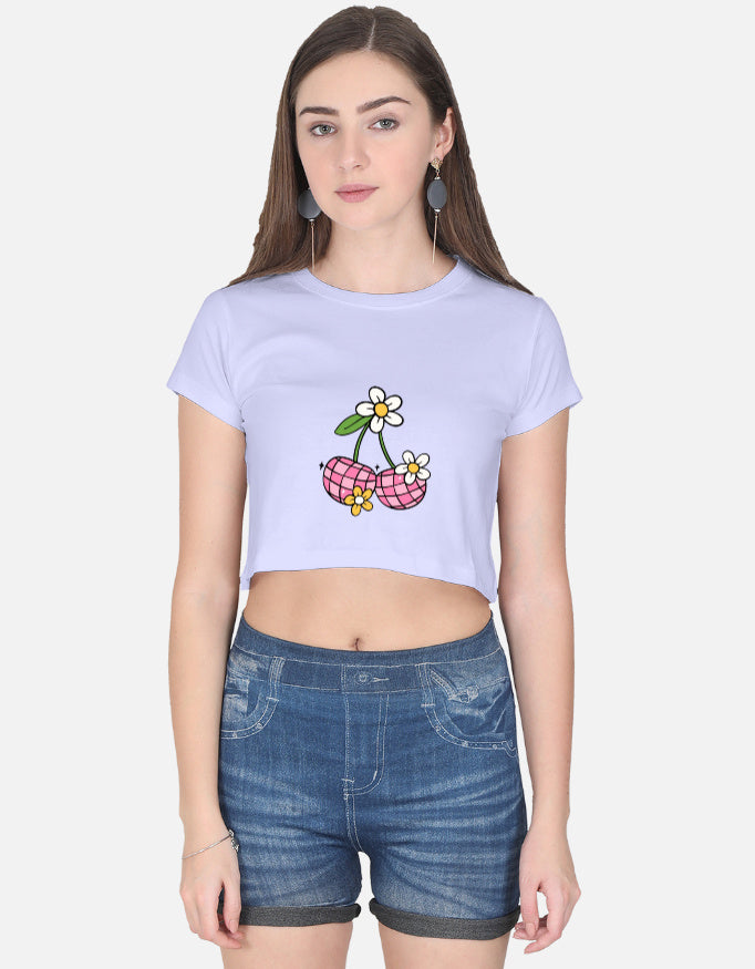 LYVIT ORIGINALS crop top front view, stylish sleeveless top with a fitted design, perfect for casual and trendy outfits.