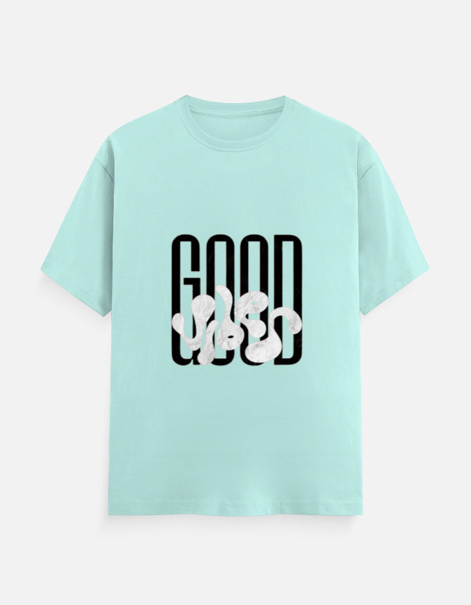 Front view of LYVIT ORIGINALS unisex classic crew T-shirt in a neutral color, showing a simple crew neckline and clean design.