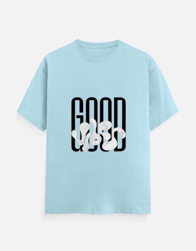 Unisex classic crew T-shirt by LYVIT ORIGINALS, front view showing a plain design and comfortable fit.