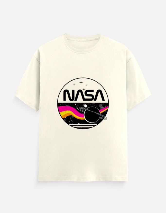 Unisex classic crew T-shirt by LYVIT ORIGINALS, front view showing smooth fabric and crew neckline in neutral color.