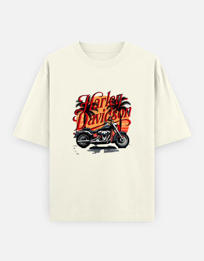 Unisex oversized classic T-shirt by LYVIT ORIGINALS, front view showing relaxed fit and simple design in soft fabric.