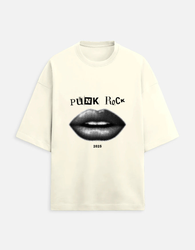 Unisex LYVIT ORIGINALS oversized terry cloth tee with a relaxed fit, front view showing the soft fabric and casual style.