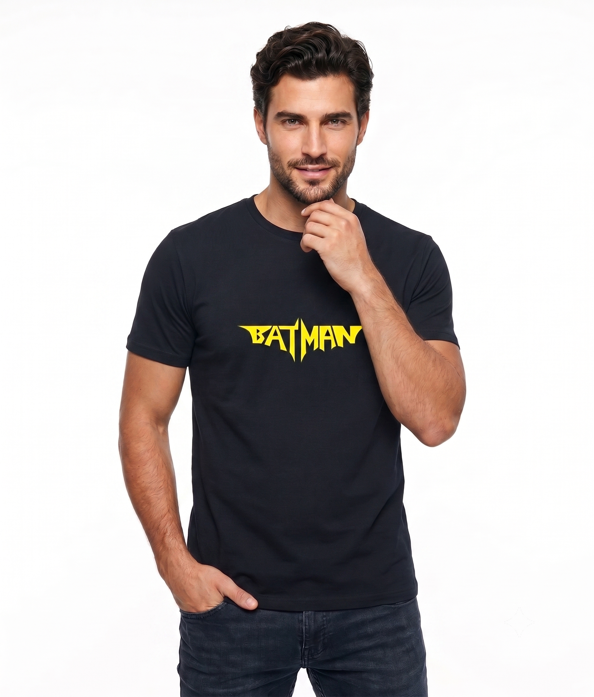 Unisex classic crew T-shirt by LYVIT ORIGINALS, featuring a comfortable fit and simple design in a neutral color.