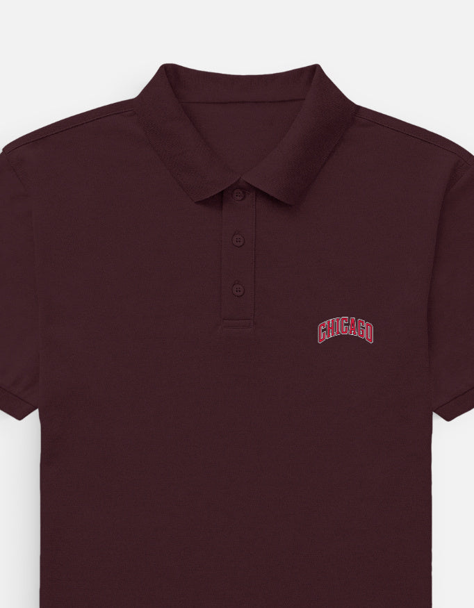 Men's LYVIT ORIGINALS polo shirt with a left chest pocket, shown in a close-up view highlighting the fabric and design details.