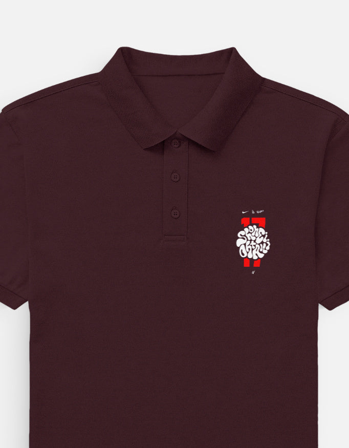 Men's LYVIT ORIGINALS polo shirt with a left chest pocket, shown in a close-up view highlighting the fabric and pocket detail.