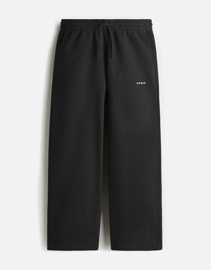 Unisex LYVIT ORIGINALS sweatpants with a visible left pocket, relaxed fit, and soft fabric for comfortable casual wear.