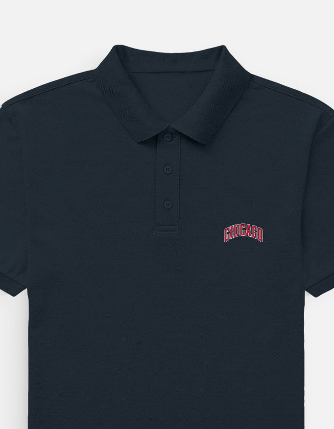 Men's LYVIT ORIGINALS polo shirt with left chest pocket, showing a close-up of the fabric and pocket detail.