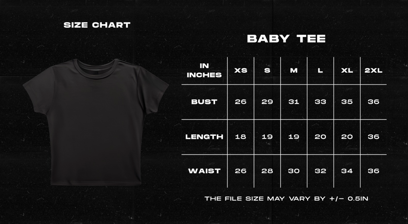 YELLOW BABY TEE
