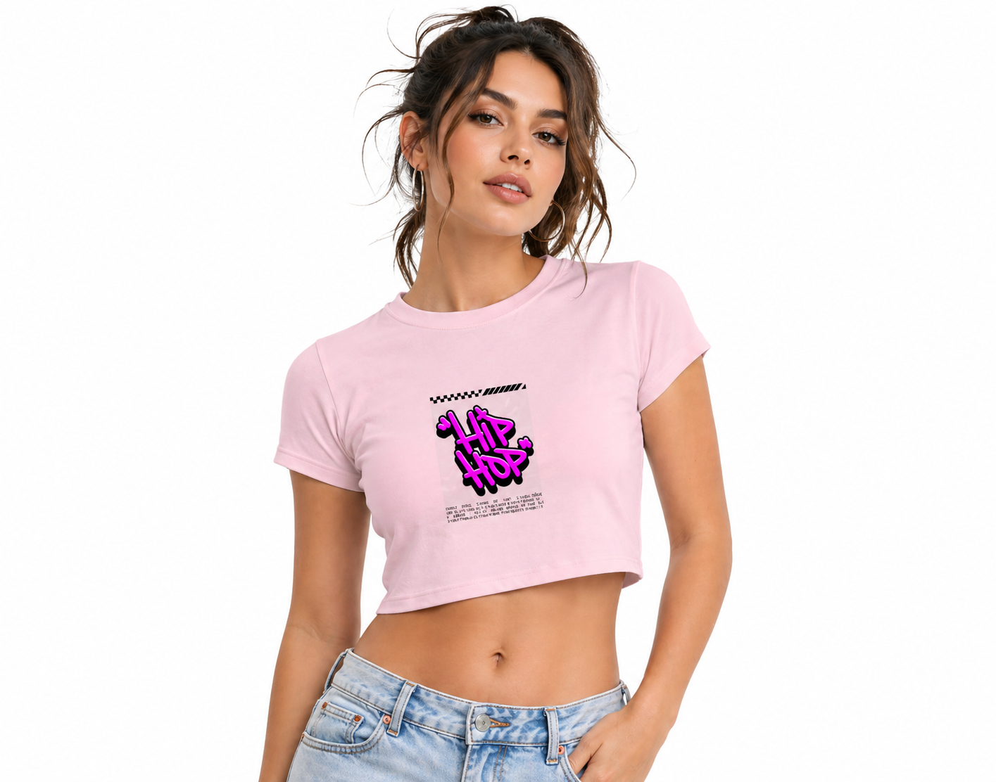 Lyvit Originals crop top featuring a stylish, fitted design in a vibrant color, perfect for casual or active wear.