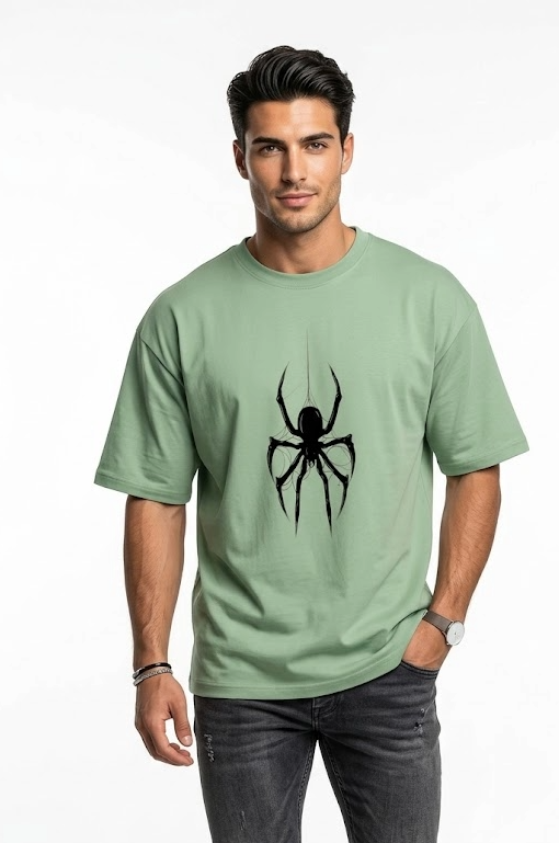 Unisex Terry Oversized Tee by LYVIT ORIGINALS featuring a relaxed fit, soft terry fabric, and casual streetwear style.