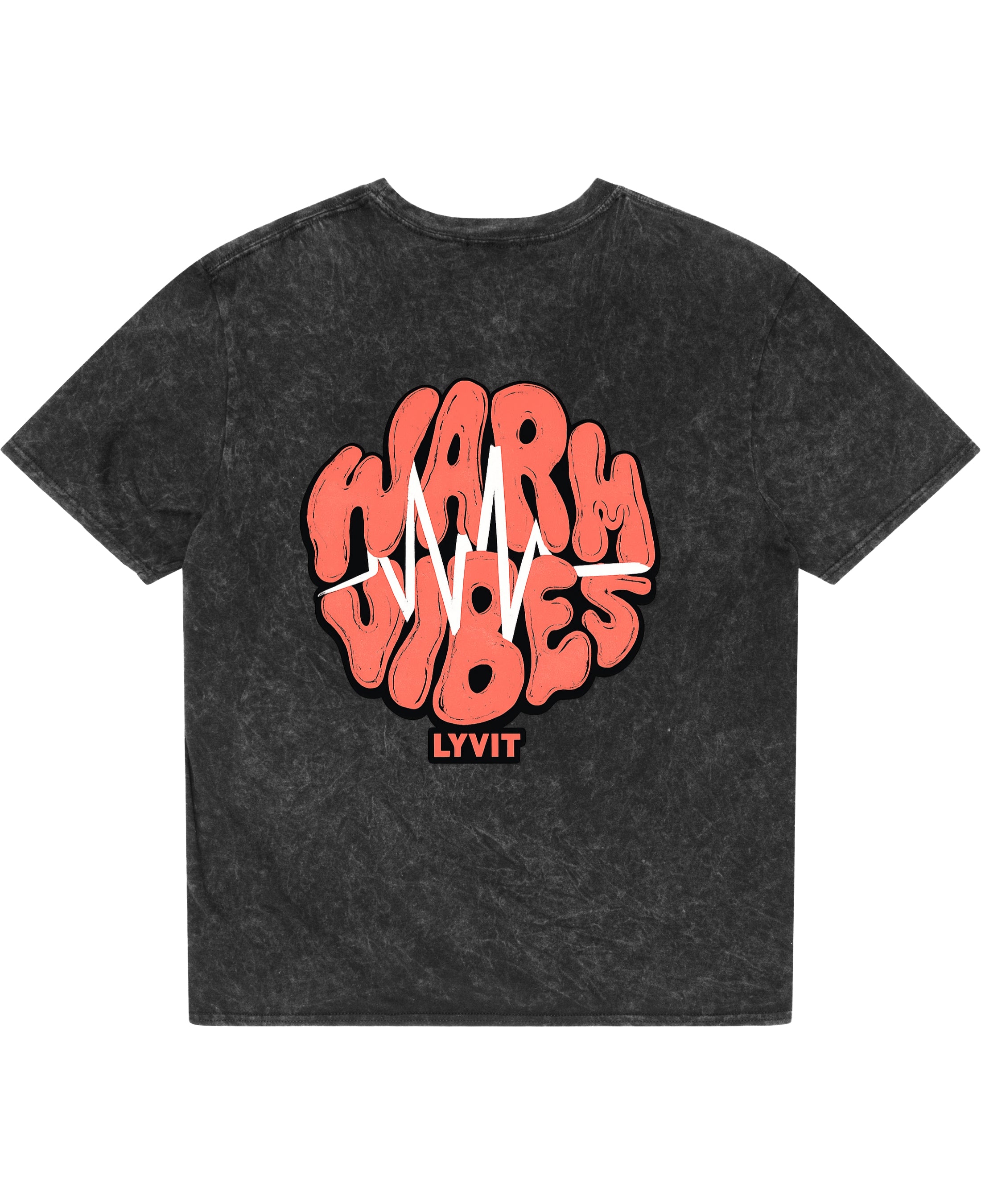 Acidwash Oversized T-shirt Back Design